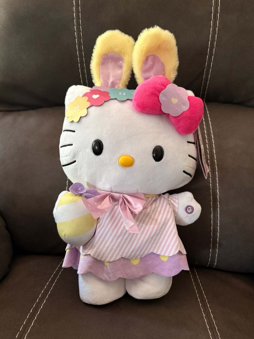 Sanrio Hello Kitty Easter Bunny Animated Musical Dancing Plush